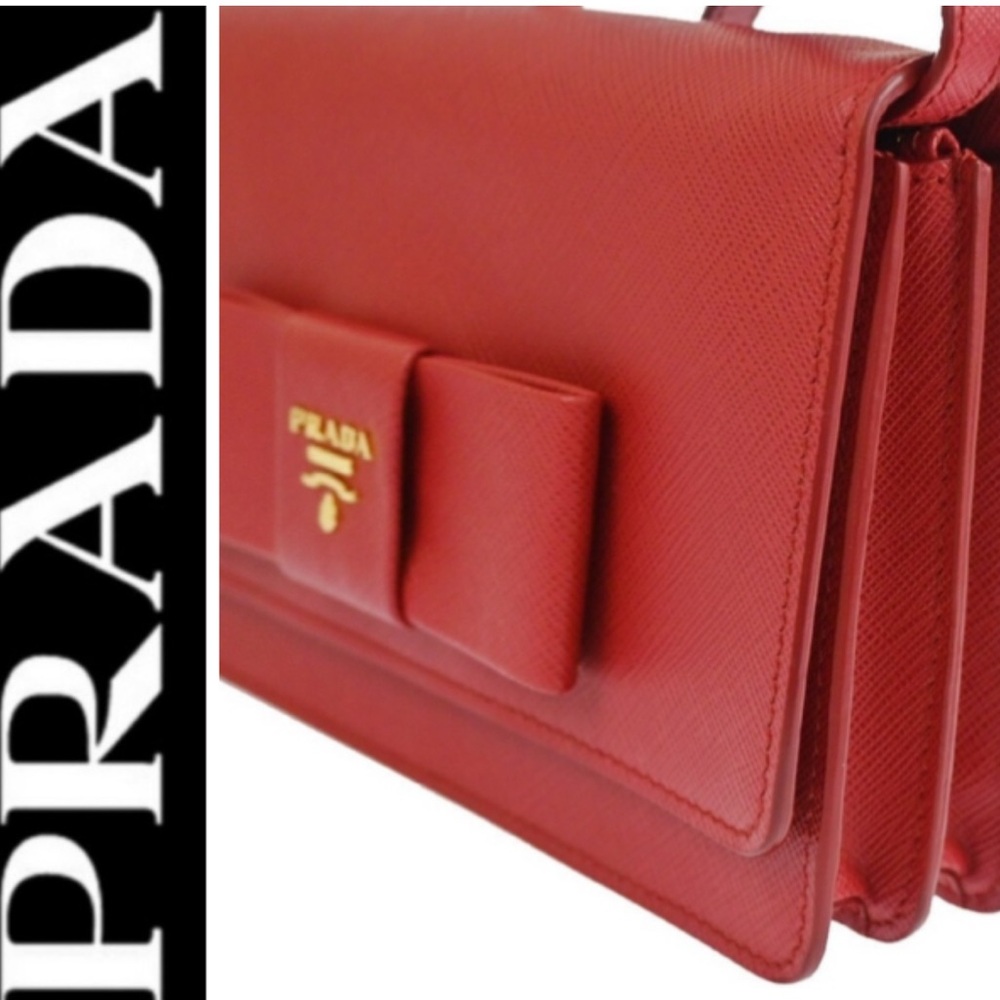 Prada Italy Saffiano Leather Bag - Picture 7 of 15